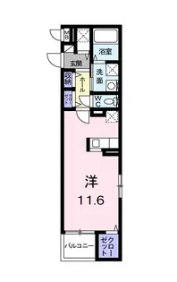 ウインド フィル【4階】の間取り