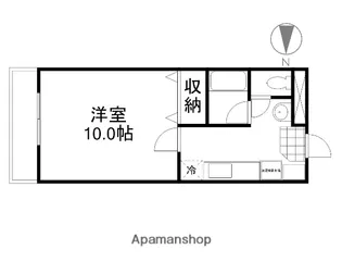 グランディール373【402号室】の間取り
