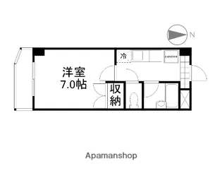 ルマージュ平野【1階】の間取り