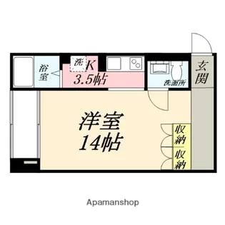 プラティーノ【1階】の間取り