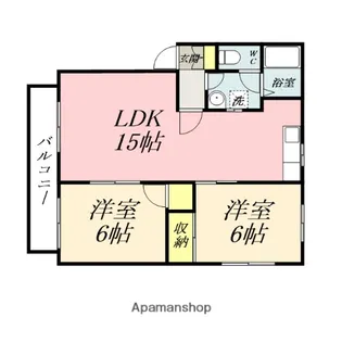 グランヴィアA棟【2階】の間取り