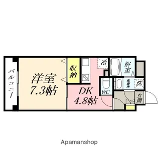 カーサ・フォレスタ【3階】の間取り