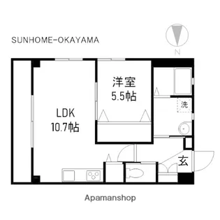 アーバンスタイル【2階】の間取り