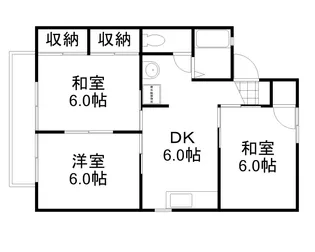 ゼフィール芳泉 B棟【2階】の間取り