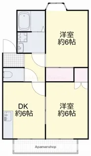 シティパークA【2階】の間取り
