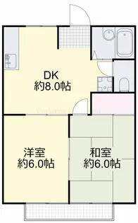 メゾンフォレスタⅣ【102号室】の間取り