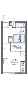 レオパレスアークハイツⅡ【2階】の間取り