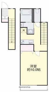 アイルスマート【203号室】の間取り