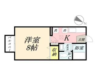 コンフォート【1階】の間取り