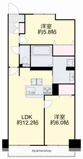 アルファライフ高柳【1階】の間取り