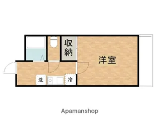 アメニティ西古松【2階】の間取り