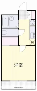 アメニティ西古松【305号室】の間取り