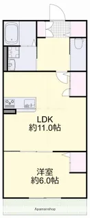 ローレルA【1階】の間取り