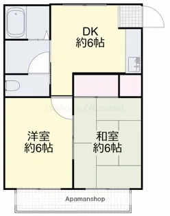 メゾンひかりⅠ【202号室】の間取り