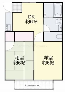 メゾンひかりⅡ【2階】の間取り