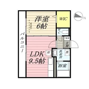 ブランドール マサ【2階】の間取り