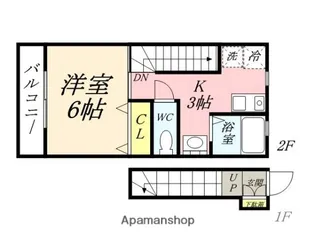 パシフィコ C棟【2階】の間取り