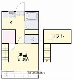 リトルハイム花尻 57号館【138号室】の間取り