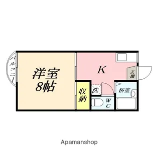 ストリーム津島【103号室】の間取り