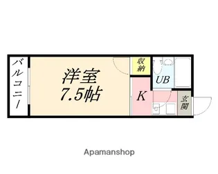 プレアール東古松【4階】の間取り