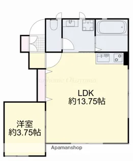 CITY GRANDE【1階】の間取り