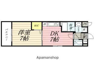 ピアチェーレ医大南【2階】の間取り