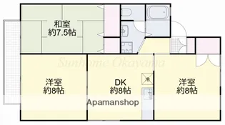 パークサイド新福A棟【201号室】の間取り