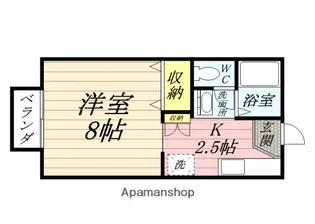 カルチャーハウス浦安【2階】の間取り