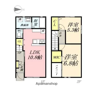 ARROWS SQUARE今保B棟【1階】の間取り