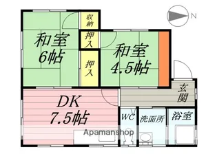 岡山県岡山市南区泉田4丁目【一戸建】の間取り