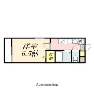 ウェーブレジデンス西川原【2階】の間取り