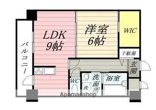 ブライトンコート東山【2階】の間取り