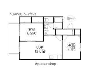 フリーダムスクエア小山【1階】の間取り