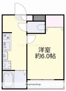 ウェーブレジデンス神田町【203号室】の間取り
