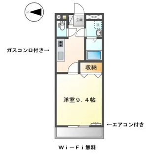 パルティーダ【1階】の間取り