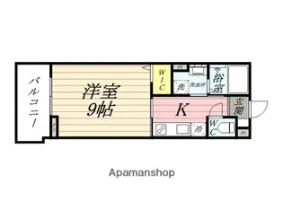 ルミエール西川原【1階】の間取り