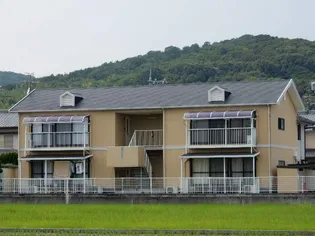 グリーンライフ福泊【1階】の外観