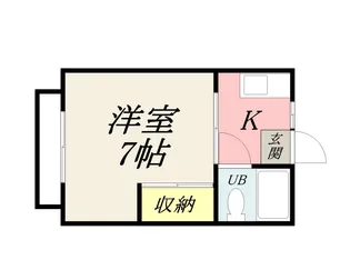 ソラータ京山B棟【1階】の間取り