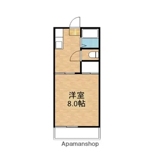 コーポロイヤル【1階】の間取り