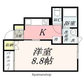 ノアール【1階】の間取り