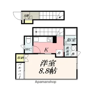 ノアール【2階】の間取り
