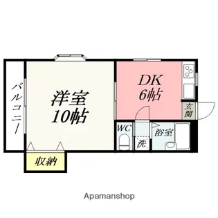 第3グレーストミ21【3階】の間取り