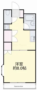 コーポ新川【2階】の間取り