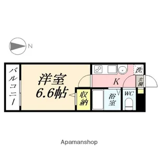 ウェーブレジデンス原尾島Ⅲ【1階】の間取り