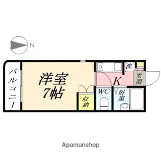 プリ・メゾン岡山津倉【401号室】の間取り