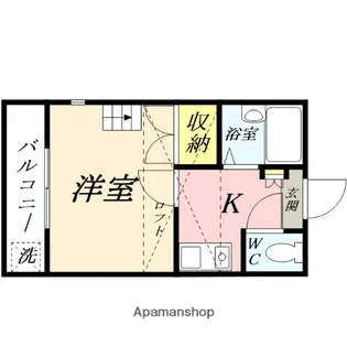 西川原第3レジデンス【104号室】の間取り