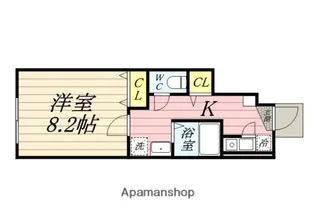 パシフィコノヴァ A棟【1階】の間取り