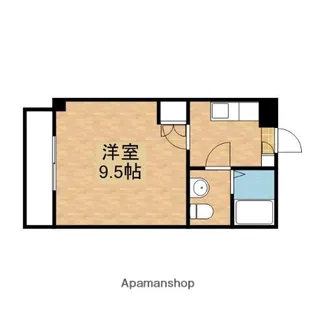 サニーフラッツ【402号室】の間取り