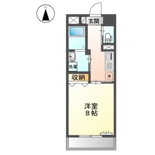 グラン ソート 柳町【3階】の間取り