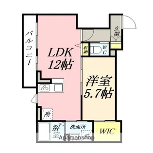 GRANCE大元駅前【302号室】の間取り
